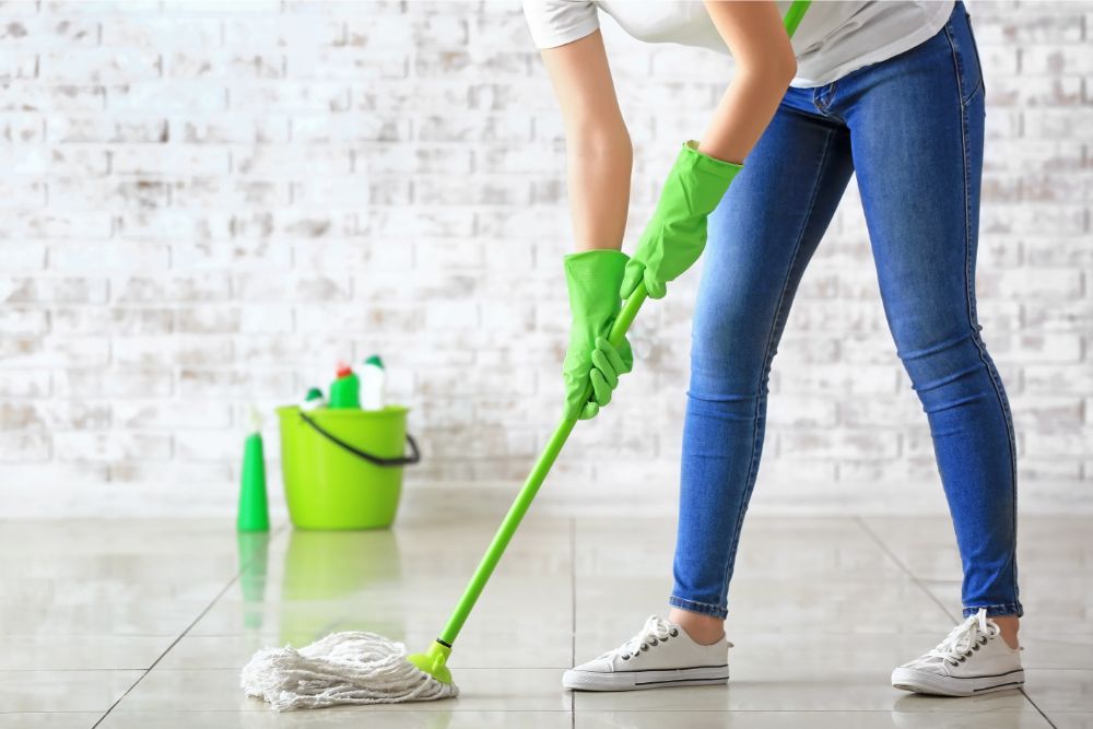 Tile floor cleaning | Nampa Floors
