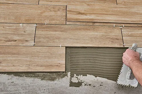 Tile installation | Nampa Floors & Interiors