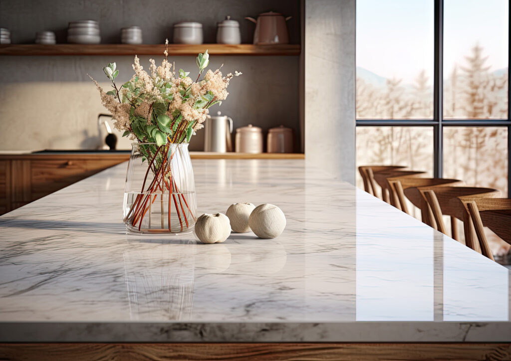 Countertop in a historic home in Boise.